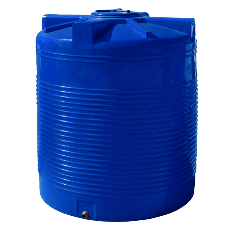 Ємність 2000 л вертикальна двошарова Рото Європласт